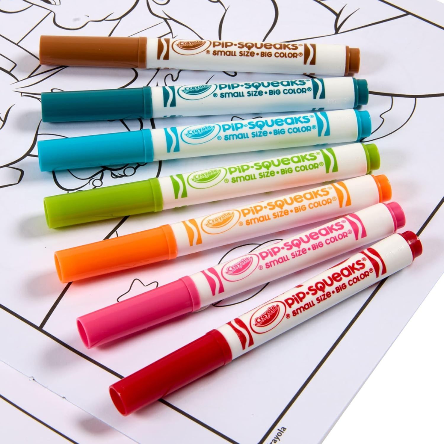 Crayola - album attività & coloring lilo&stitch, 32 pagine da colorare e 7 mini pennarelli lavabili, 04-0865 - CRAYOLA, Disney Stitch