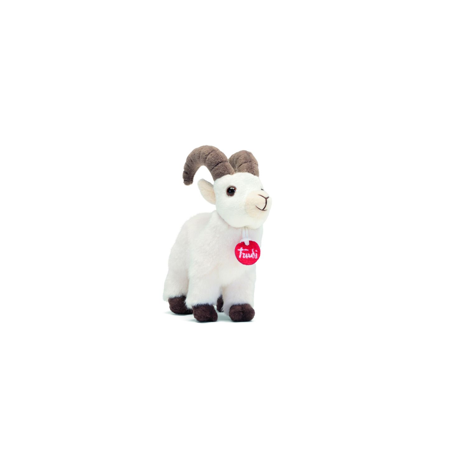 Peluche trudino stambecco bianco  deluxe - trudi - Trudi