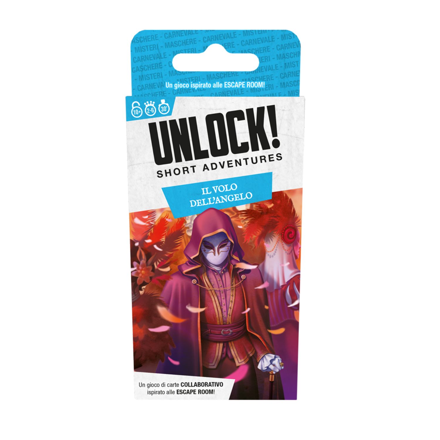 Unlock! short adventure - il volo dell'angelo, escape game da tavolo - ASMODEE