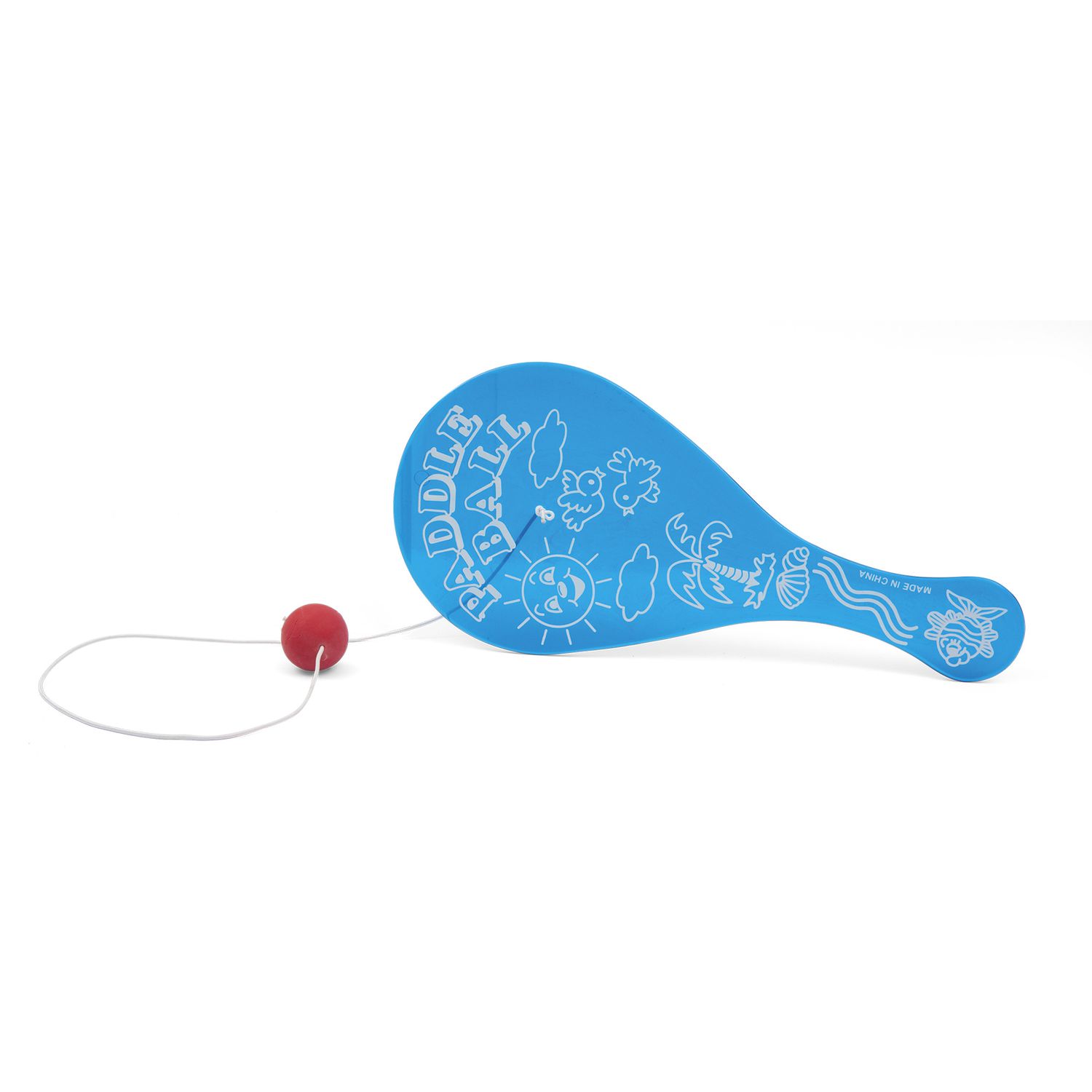 Racchette con pallina rimbalzante attaccata - paddle set - divertiti con colpi e palleggi - disponibile in 3 colori - SUN&SPORT