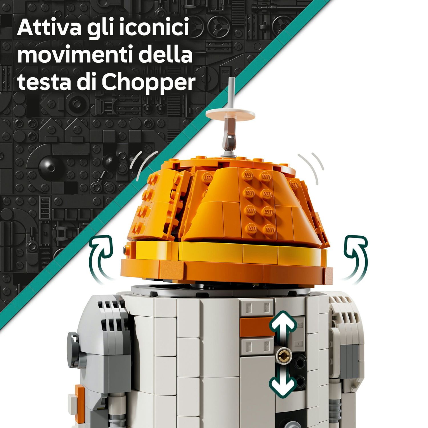 Lego star wars 75416 droide chopper - robot giocattolo da costruire 10+ - LEGO STAR WARS, LEGO® Star Wars™, Lego, Star Wars