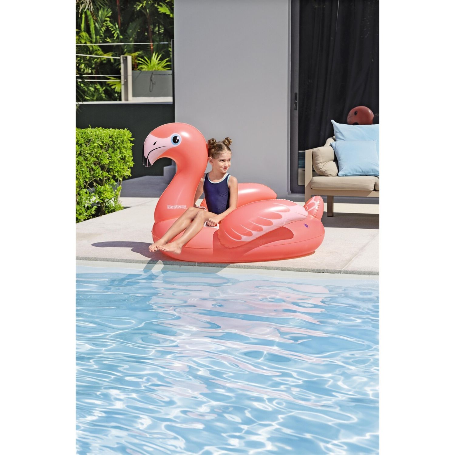 Cavalcabile da piscina fancy flamingo™ - 24m+ - Bestway