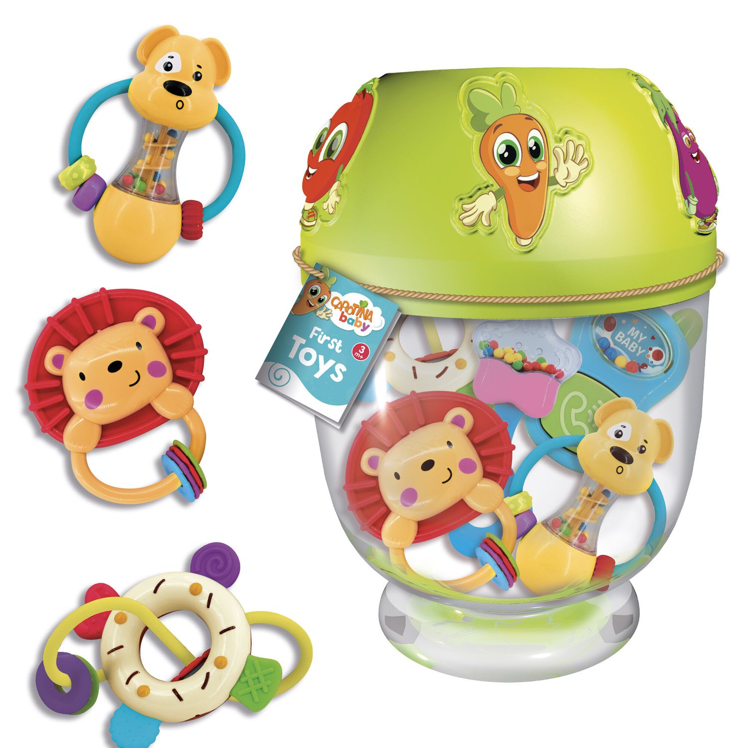 Carotina baby first toys – primi giochi educativi per bambini da 1 anno - LISCIANI
