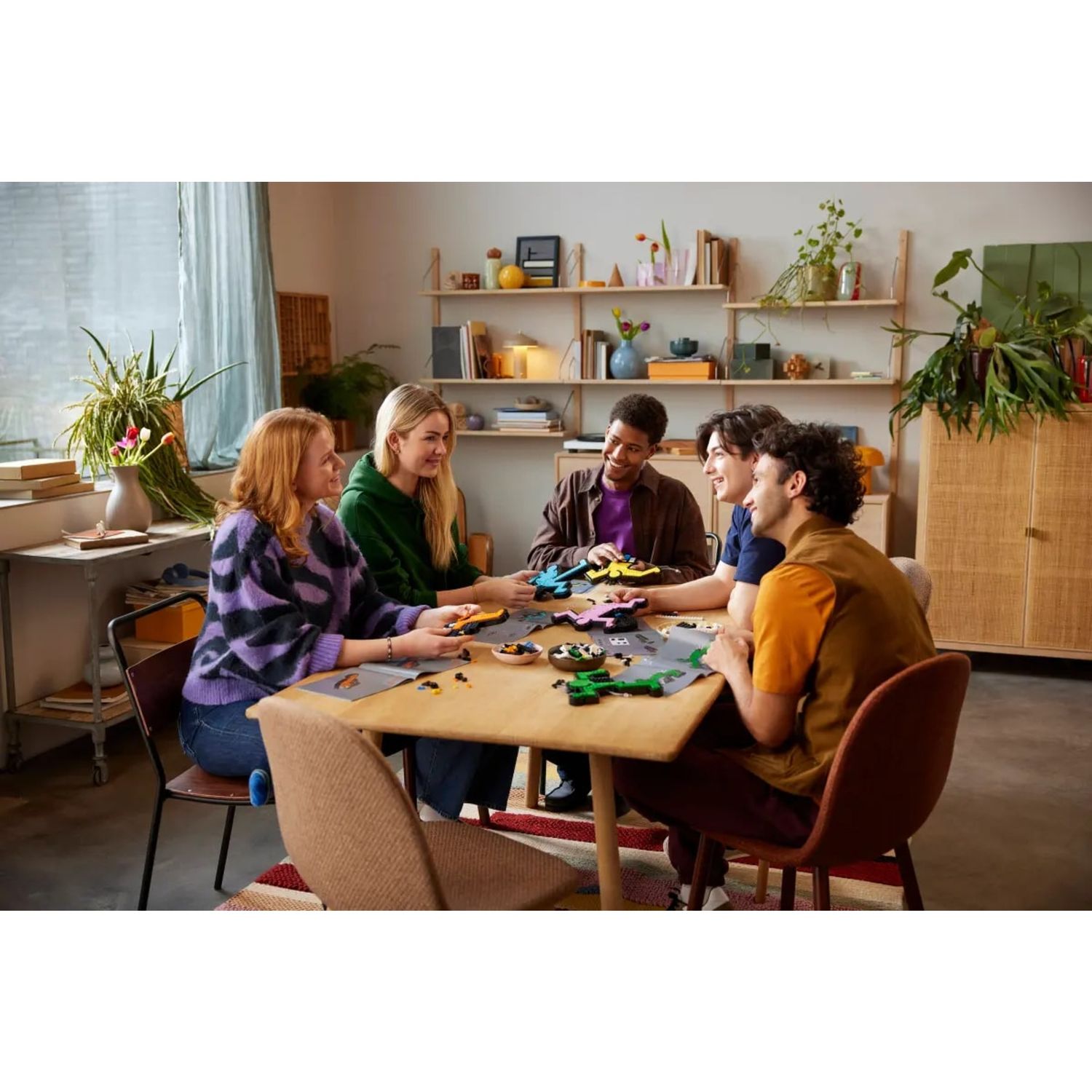 Lego art keith haring 31216 – opera da parete con figure danzanti, idea regalo per adulti creativi - LEGO Art, Lego