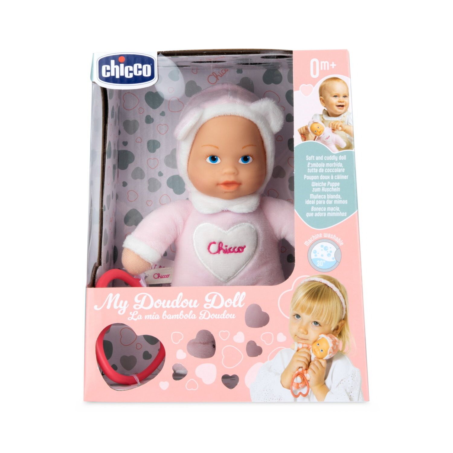Mini doll rosa – mini bambola per bambini, 0+ mesi - chicco - Chicco