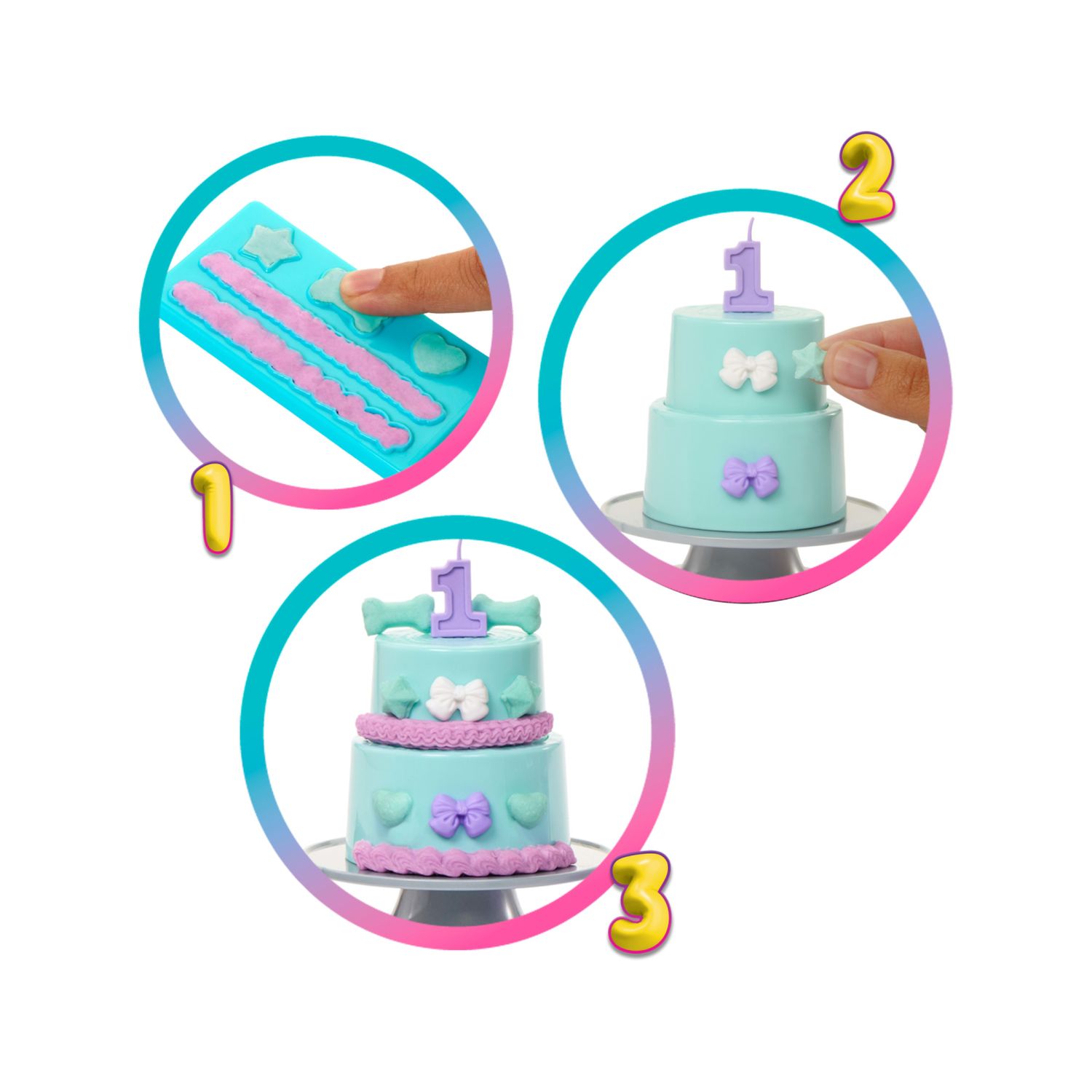 Barbie party unboxed - party stars serie compleanno del cucciolo, bambola con 10 accessori a sopresa - Barbie