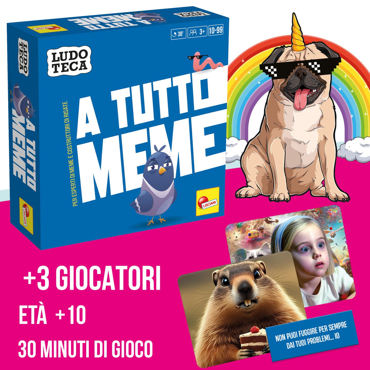 Ludoteca pocket a tutto meme - LISCIANI