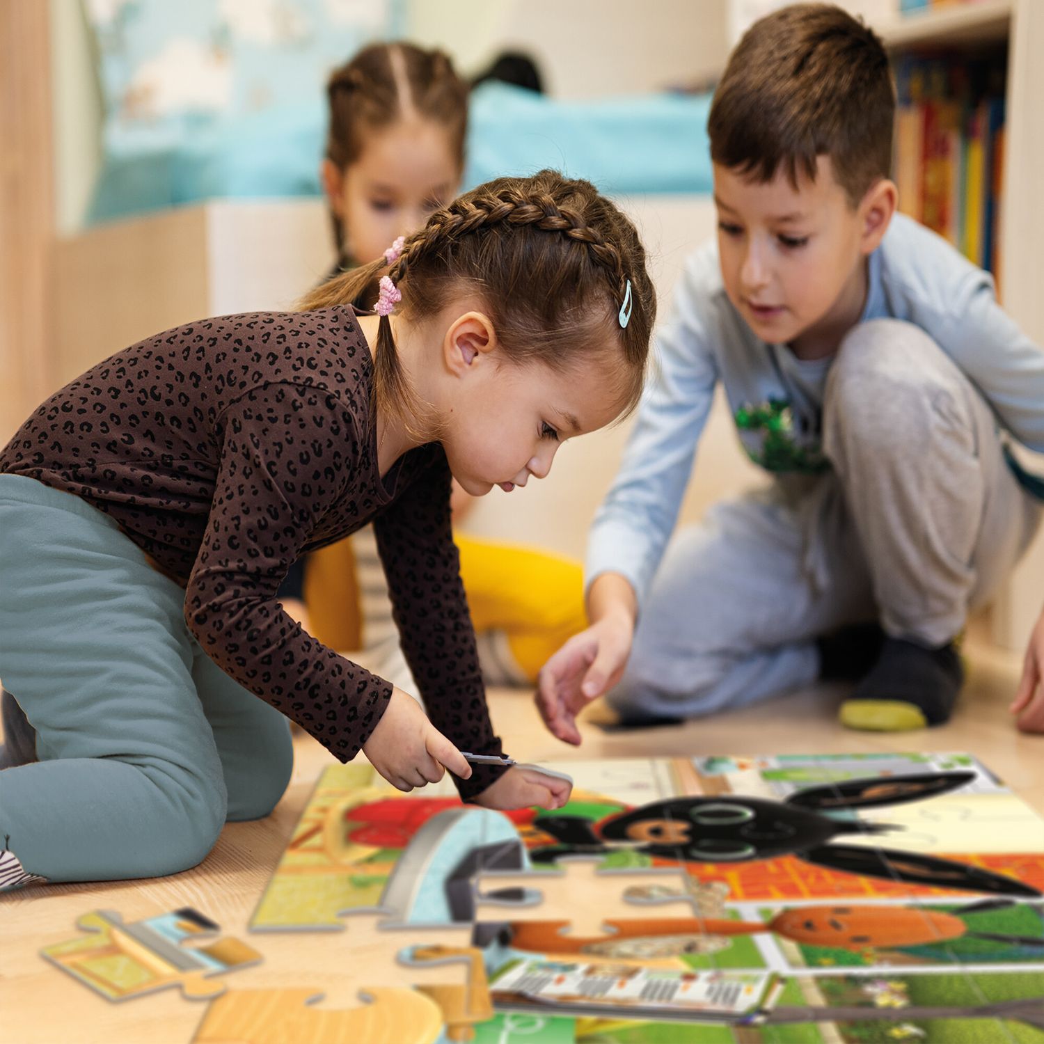 Bing eco-puzzle 24 bake cookies – puzzle eco-friendly con tema cucina - BING, LISCIANI