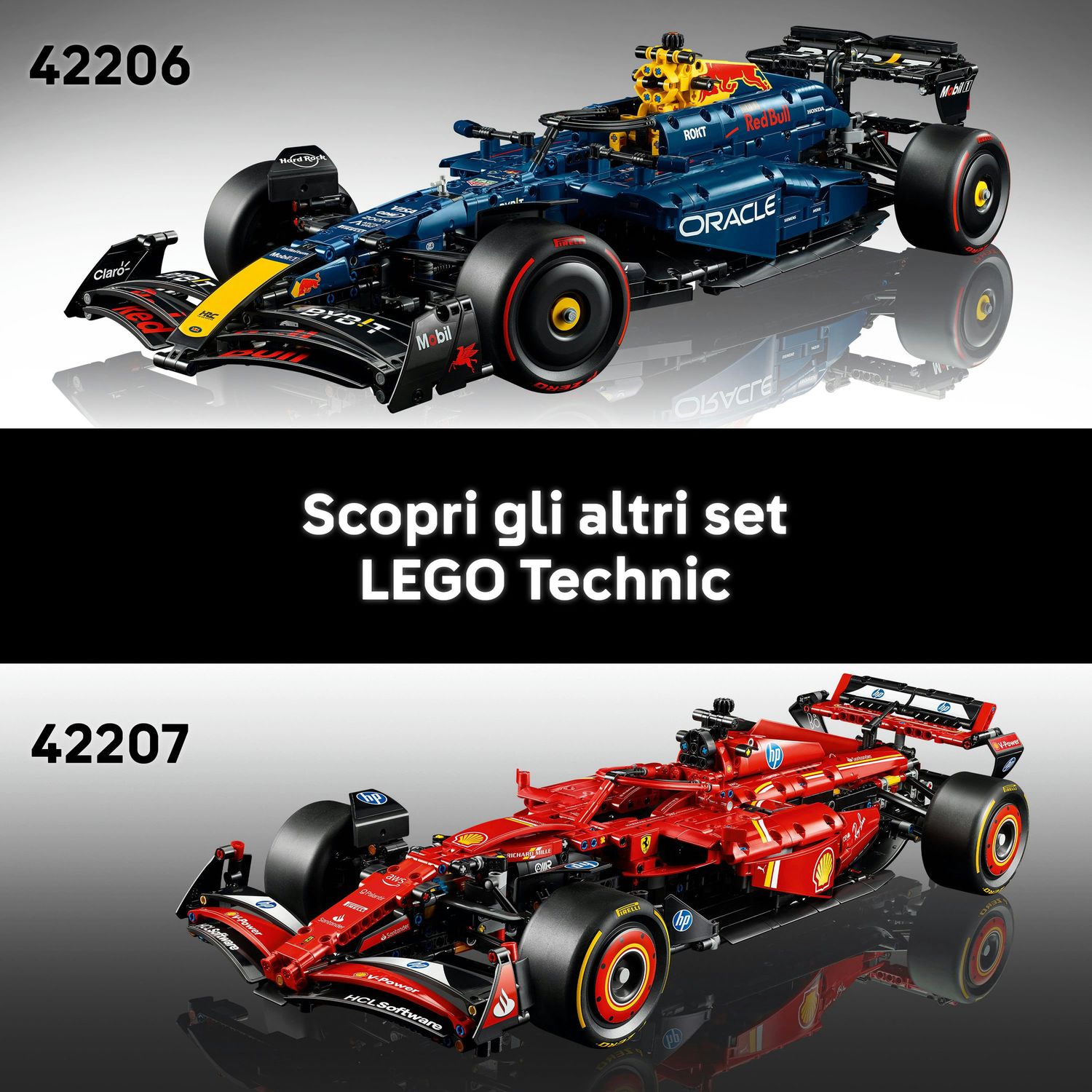 Lego technic - monoposto f1 oracle red bull racing rb20 - 42206 - LEGO TECHNIC, Lego