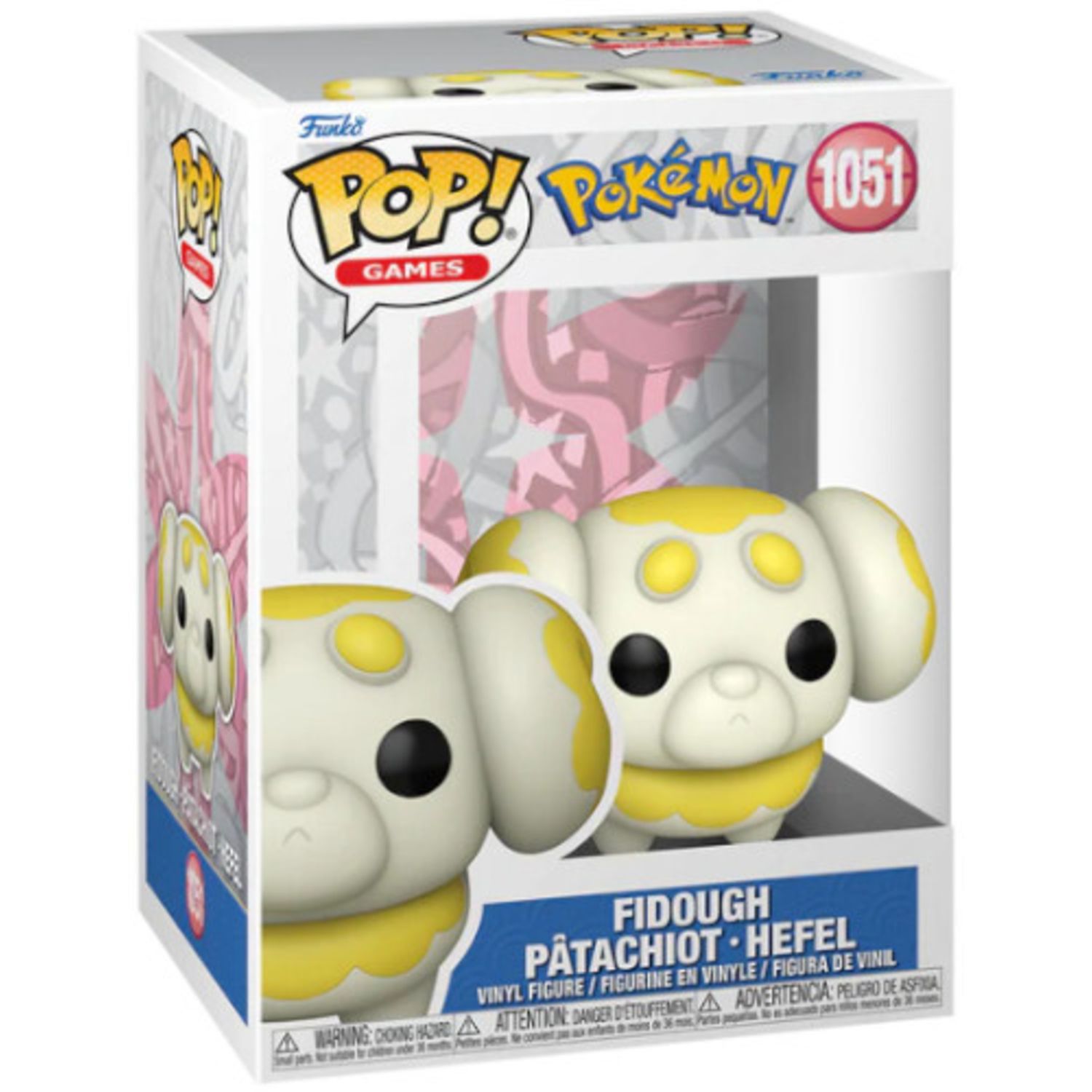 Funko pop one pokemon fidough - 1051 - POKEMON