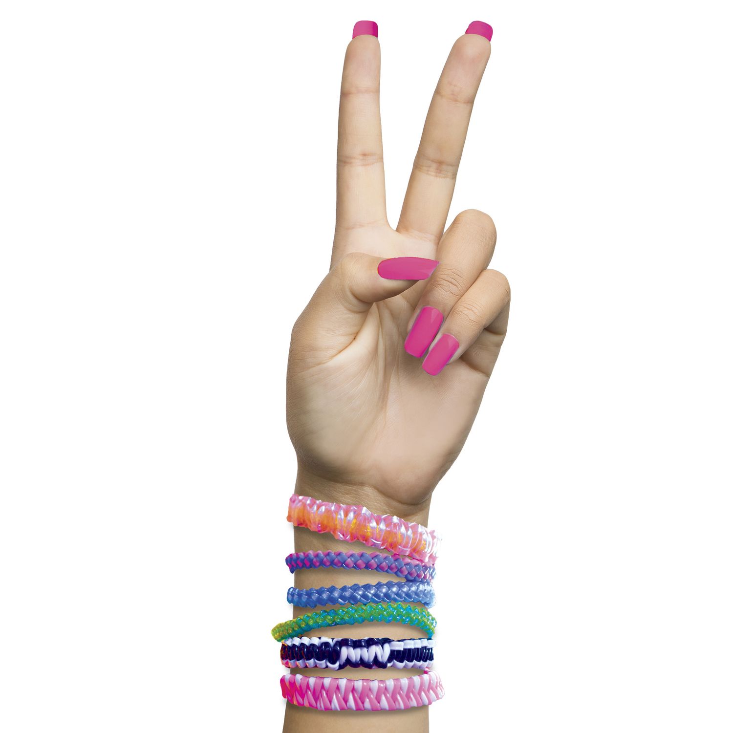 Bustina assortita con 25 braccialetti scouby - crea mania - 