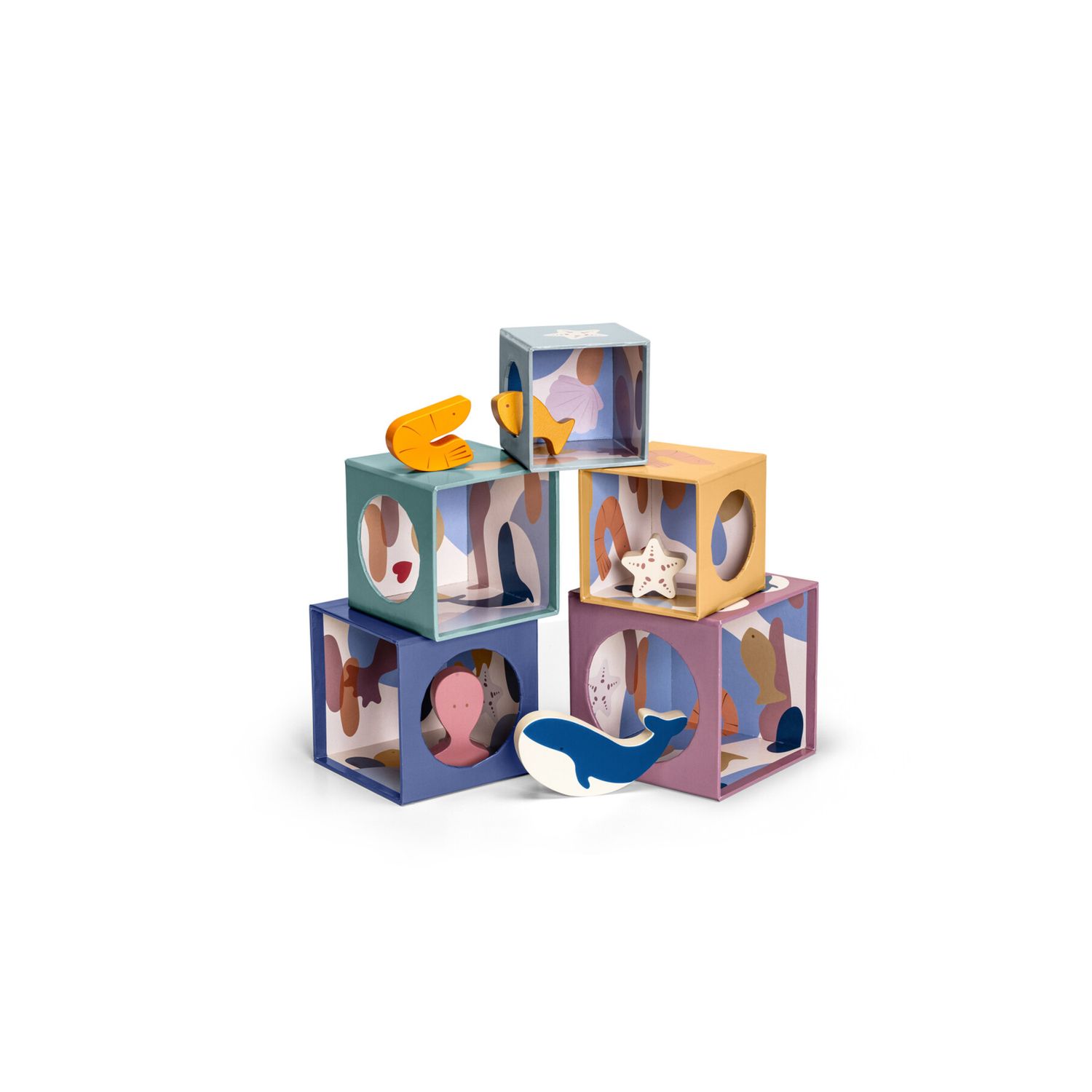 Cubi impilabili - sea love - sevi - Trudi