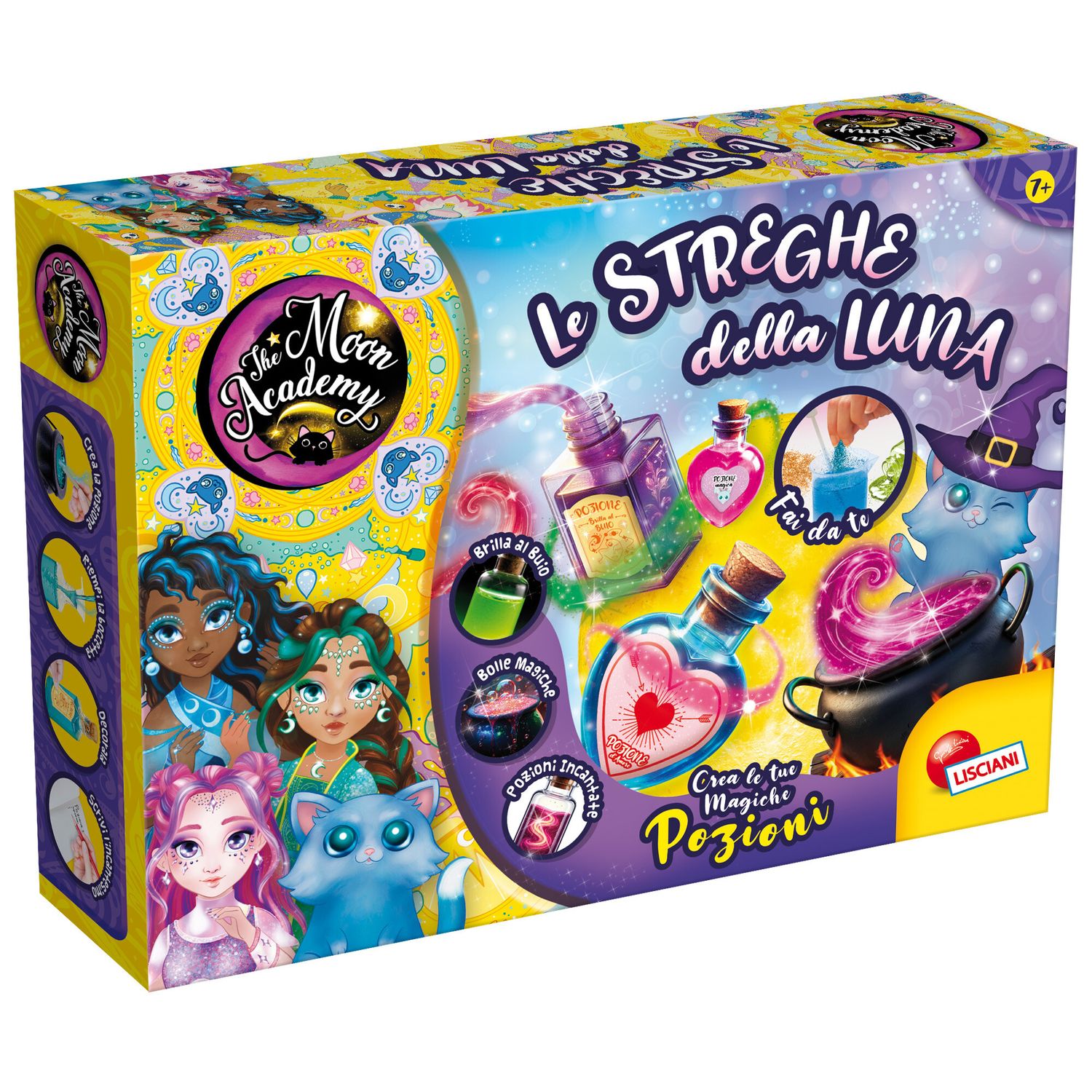 Moon academy le streghe della luna – kit creativo magico per piccole sognatrici - LISCIANI