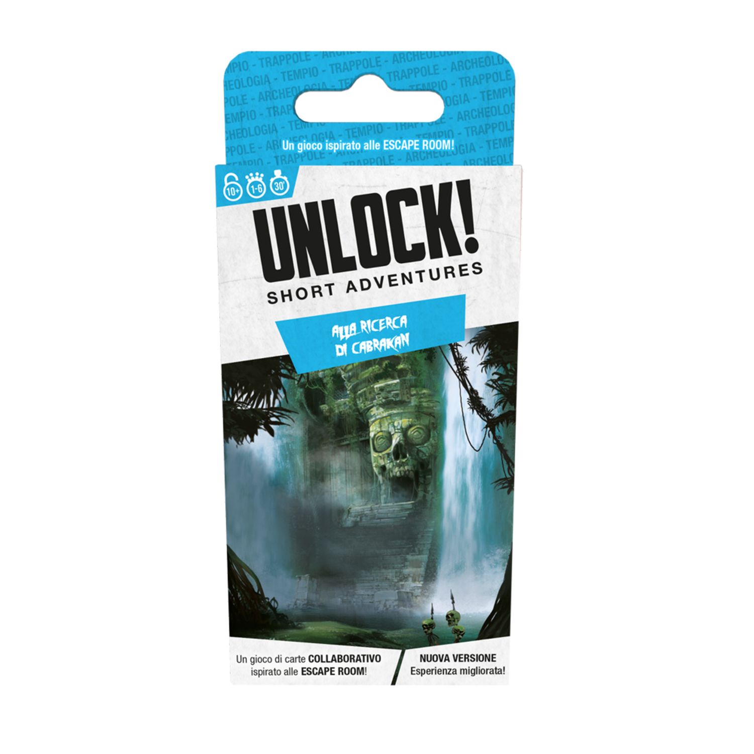 Unlock! short adventures - alla ricerca di cabrakan, escape game da tavolo - ASMODEE