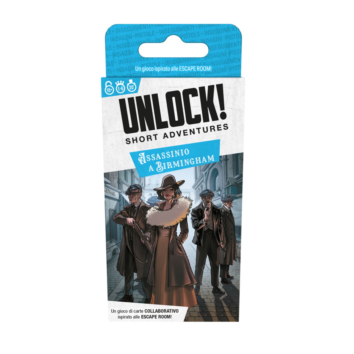 Unlock! short adventures - assassinio a birmingham, escape game da tavolo - ASMODEE