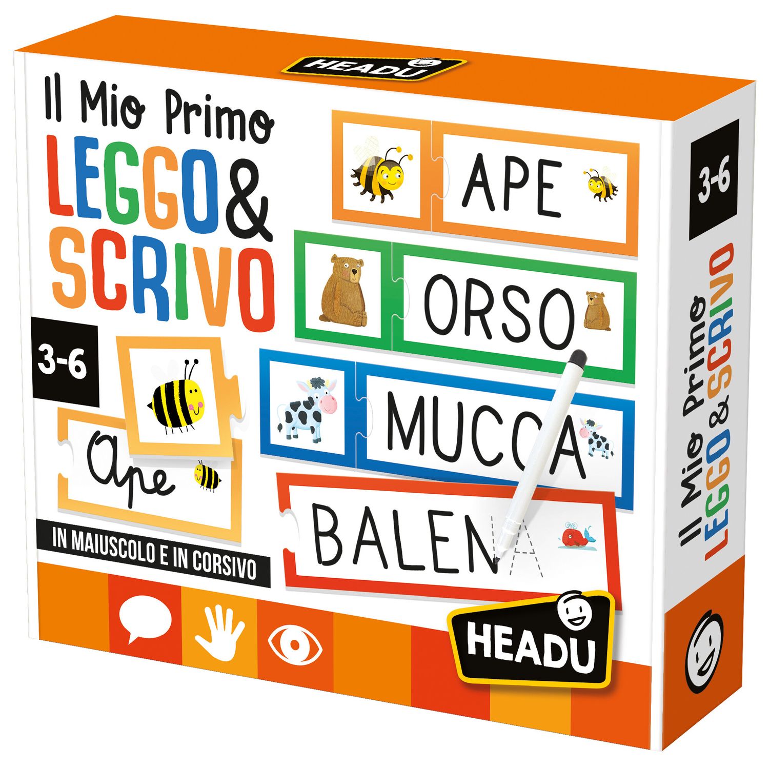 Il mio primo leggo & scrivo – prime parole, scrittura e lettura per bambini - HEADU