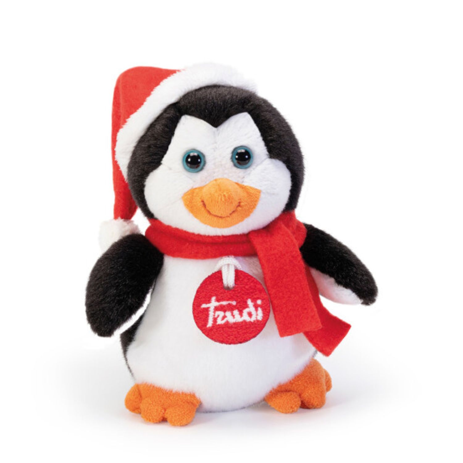 Peluche pinguino vestito a natale - trudi - Trudi