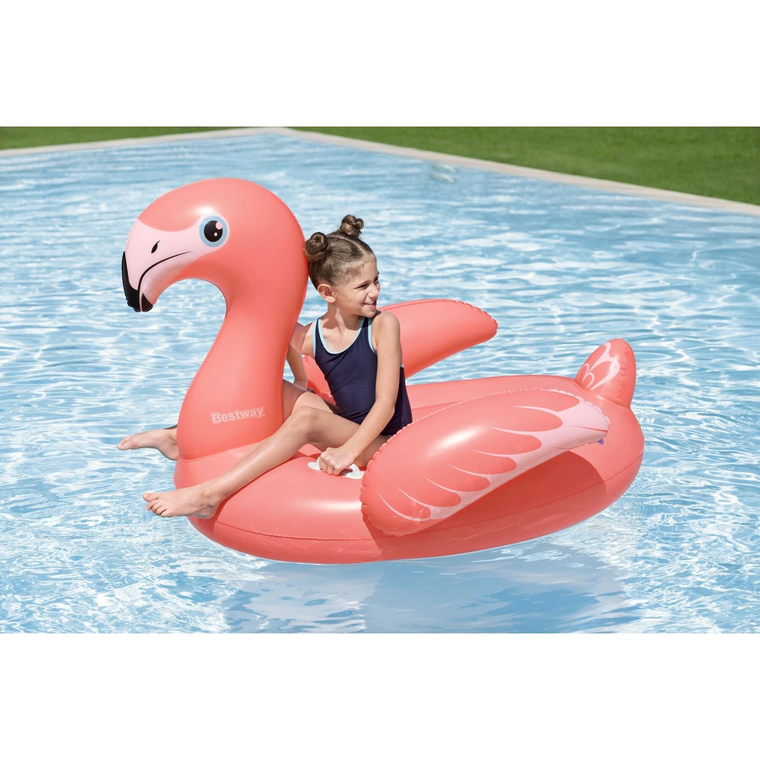 Cavalcabile da piscina fancy flamingo™ - 24m+ - Bestway