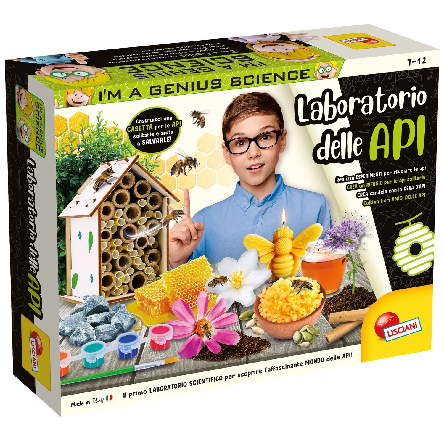 I’m a genius laboratorio delle api – gioco scientifico educativo per bambini - LISCIANI