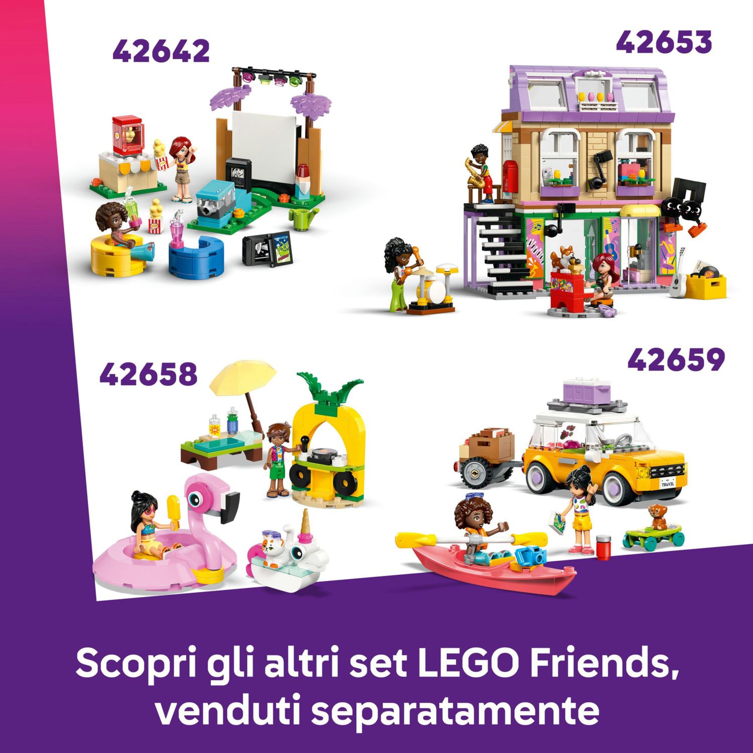 Lego friends 42648 santuario panda: casa albero, veicolo, 2 doll - LEGO FRIENDS, Lego