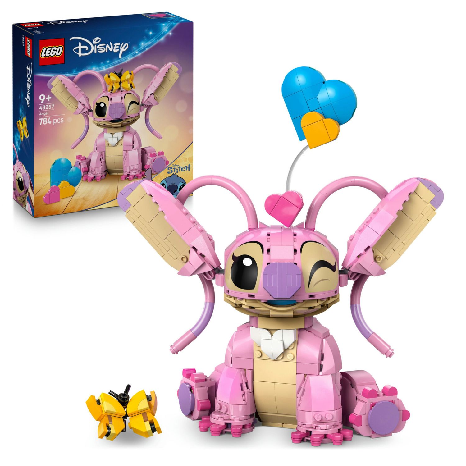 Lego disney 43257 angel lilo & stitch: personaggio, palloncini 9+ - Disney, Lego