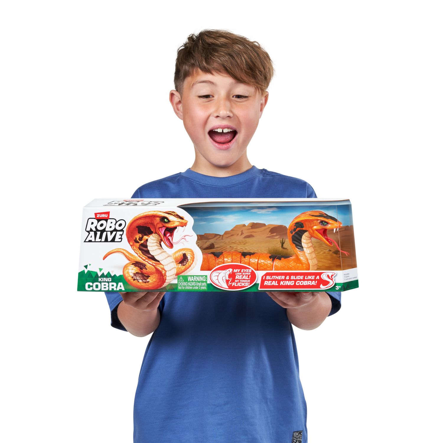 Robo alive cobra 71137: serpente robotico interattivo - Robo Alive