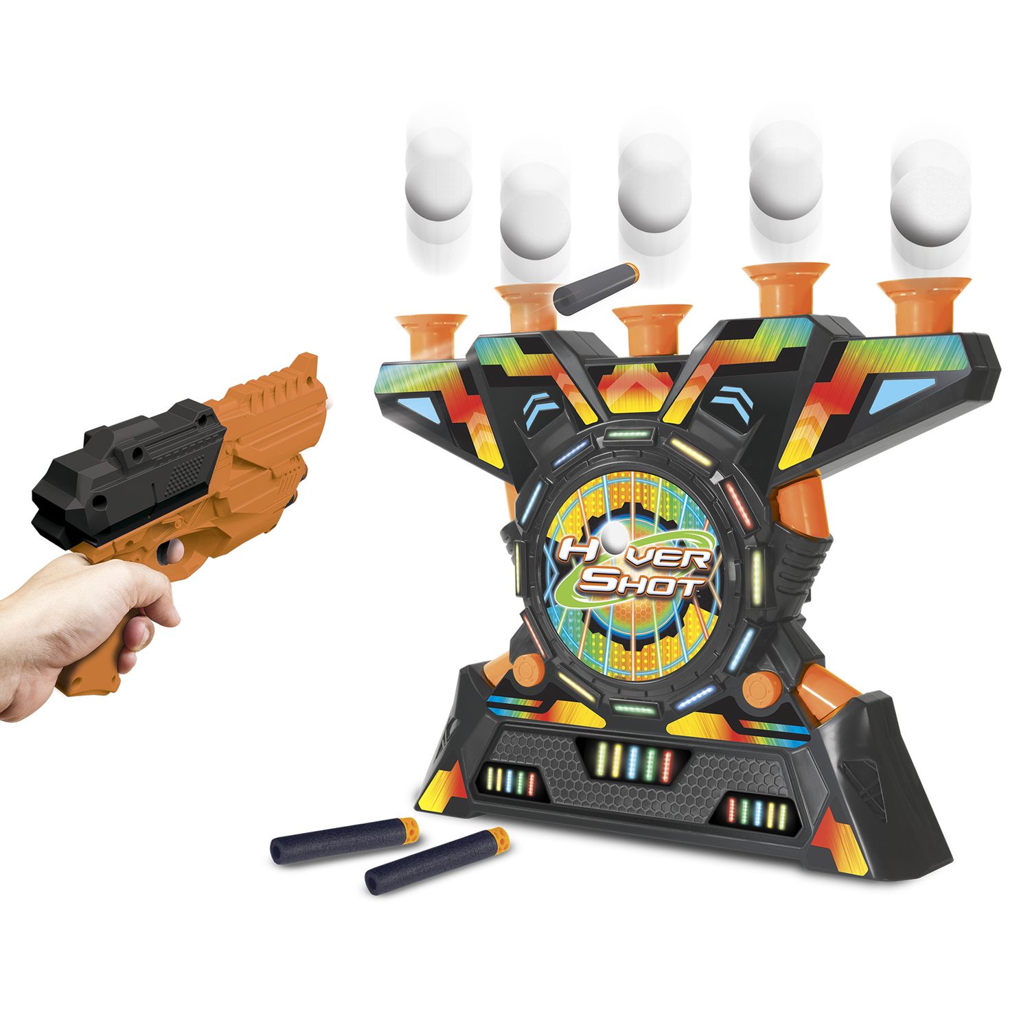 Hover shot – gioco di tiro con palline galleggianti e blaster per bambini - zig zag - ZIG ZAG