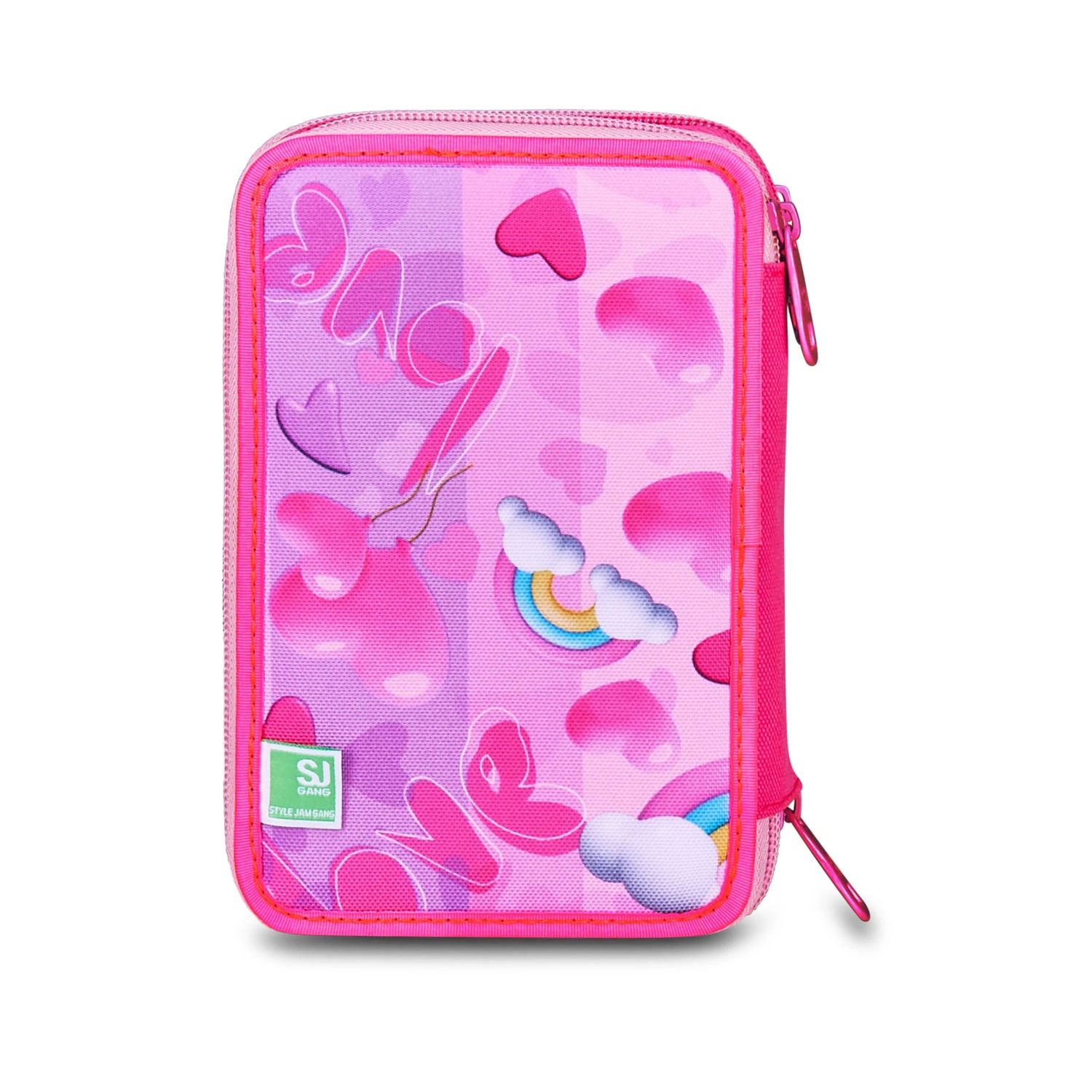 Astuccio 3 zip sj gang flyunicorn girl - SEVEN