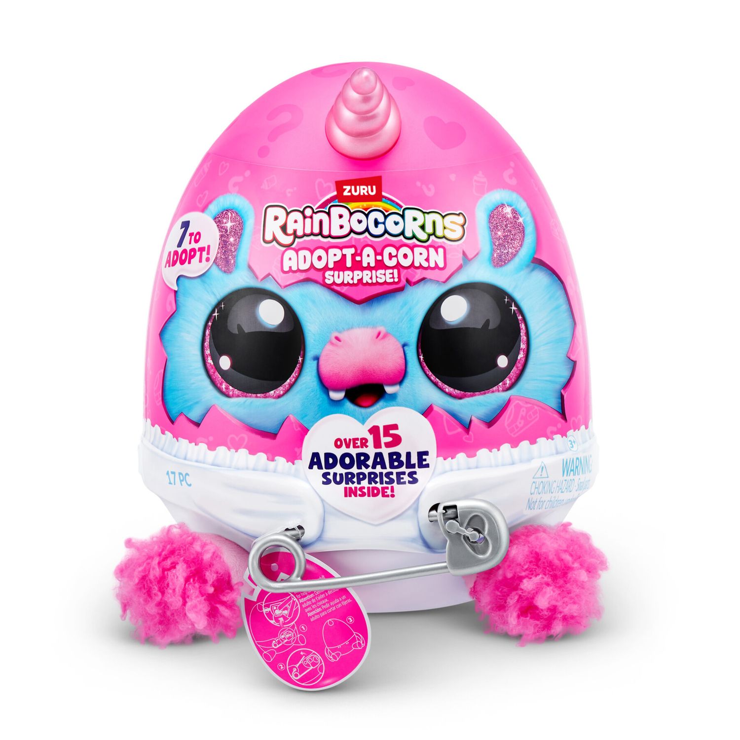 Rainbocorns adopt a corn: peluche sorpresa - assortito - RAINBOCORNS