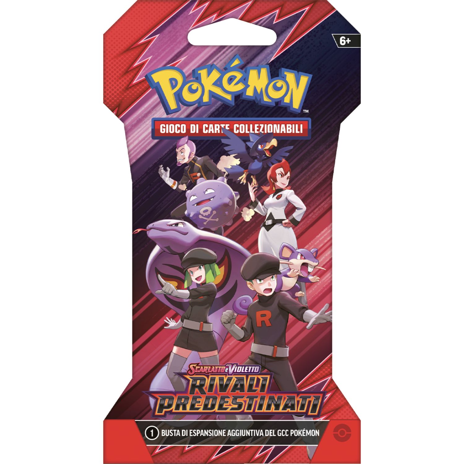 Busta singola assortita dell’espansione   scarlatto e violetto - rivali predestinati - POKEMON