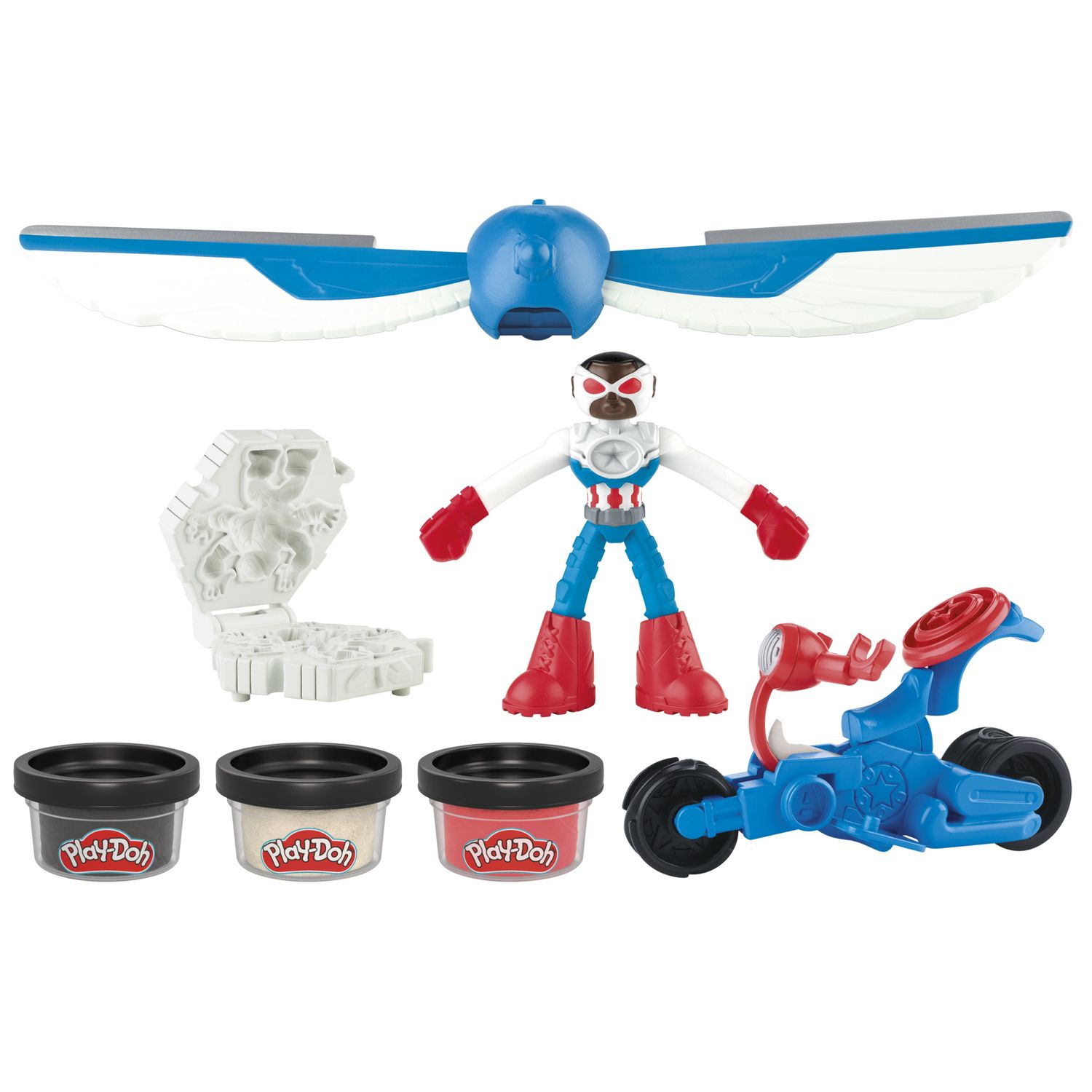Play-doh la moto di captain america - PLAY-DOH
