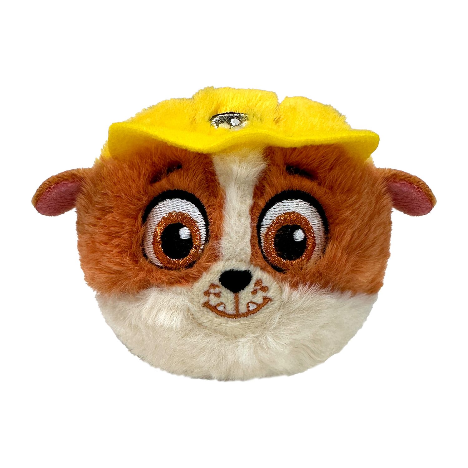 Ty beanie bouncers - paw patrol - rubble con gli occhioni arancioni, i super cuccioli rimbalzanti tutti da collezionare, t83020 - TY, Paw Patrol