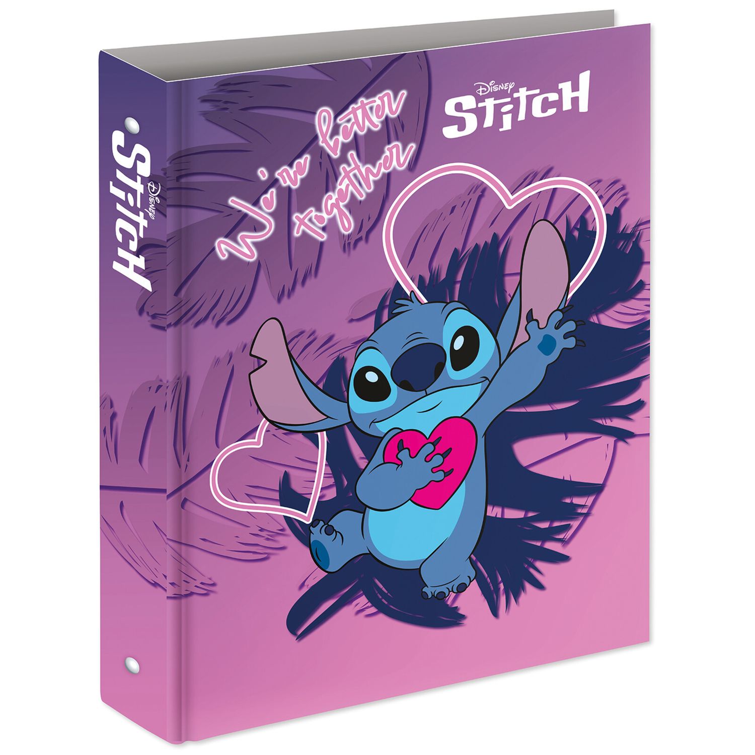 Raccoglitore  anelli a4 maxi d30 # lilo & stitch - SEVEN