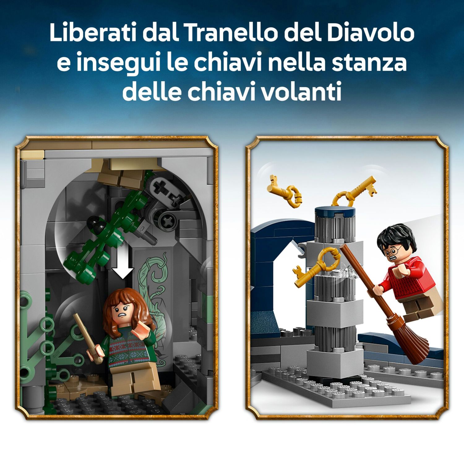 Lego harry potter 76454 hogwarts: torre scalinata, modulare 10+ - LEGO® Harry Potter™, Lego