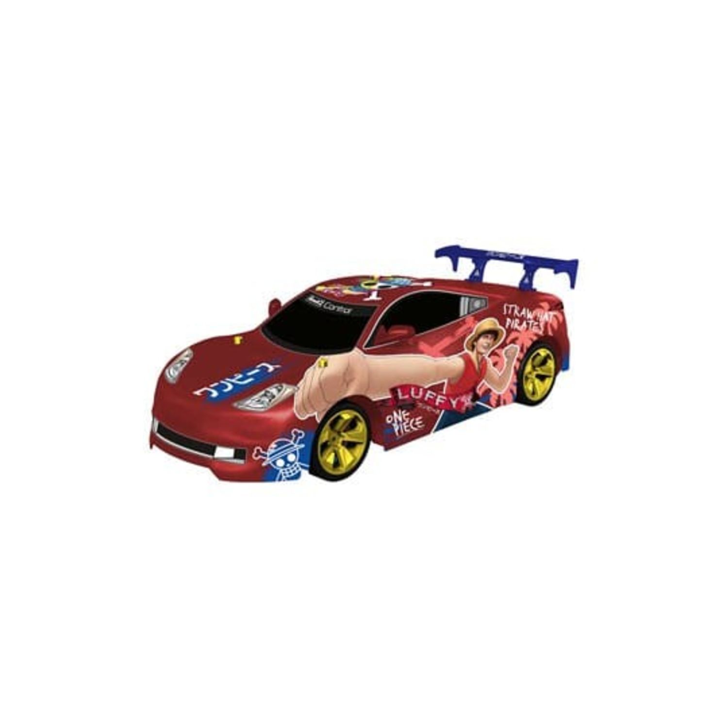One piece rc luffy drift car 1/18: auto radiocomandata - ONE PIECE