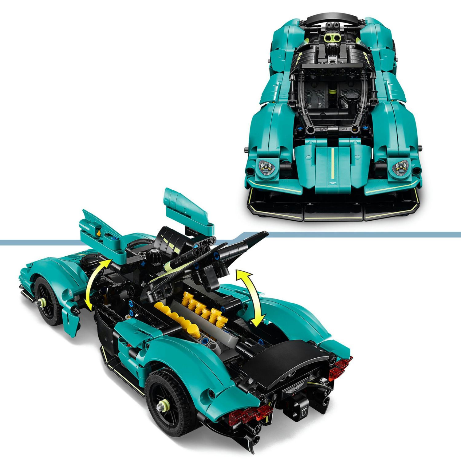 Lego technic 42208 aston martin valkyrie: auto giocattolo, v12 9+ - LEGO TECHNIC, Lego