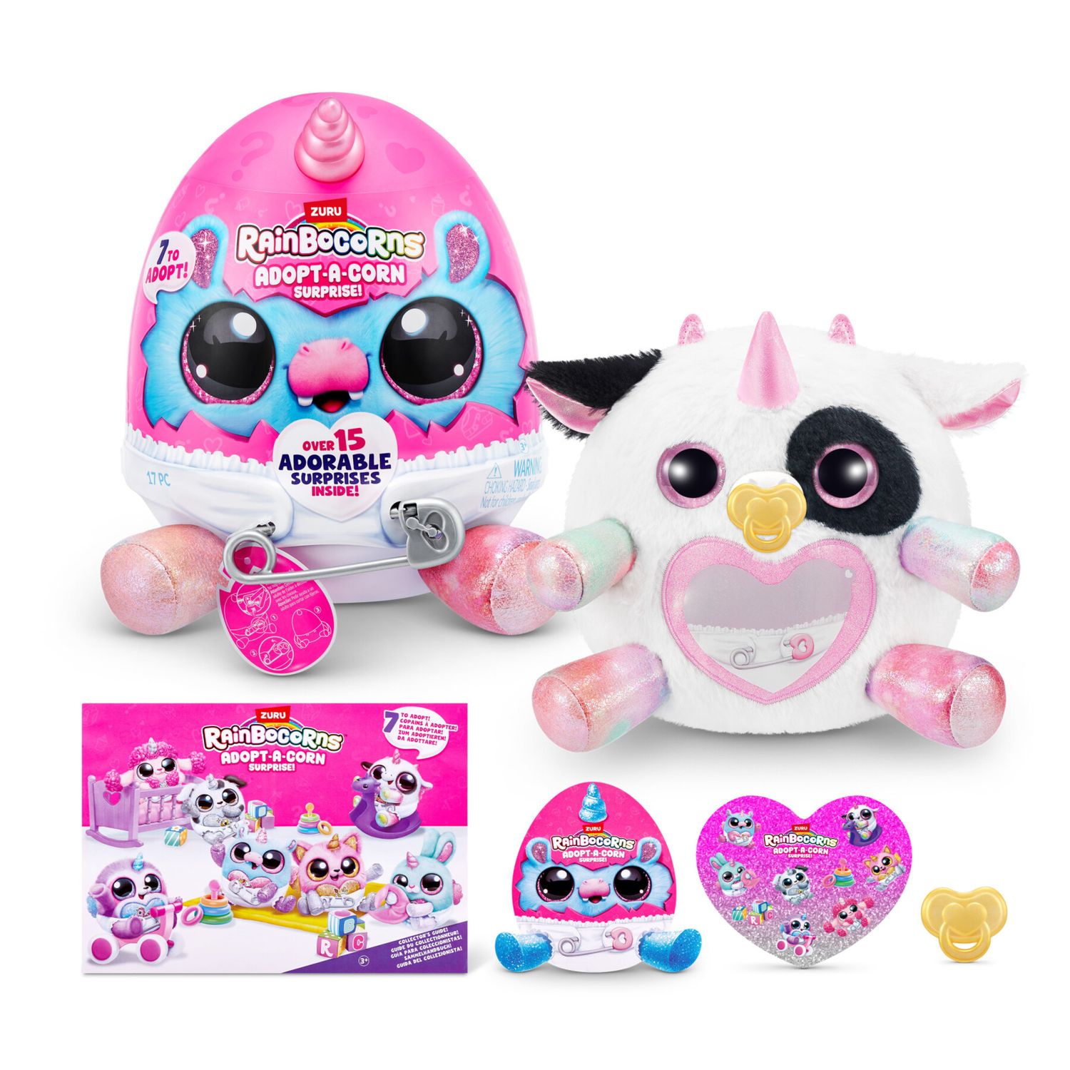 Rainbocorns adopt a corn: peluche sorpresa - assortito - RAINBOCORNS
