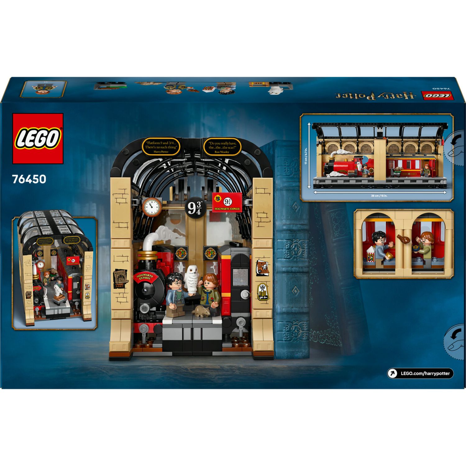 Lego harry potter 76450 book nook hogwarts express: treno, 4 pers. 10+ - LEGO® Harry Potter™, Lego