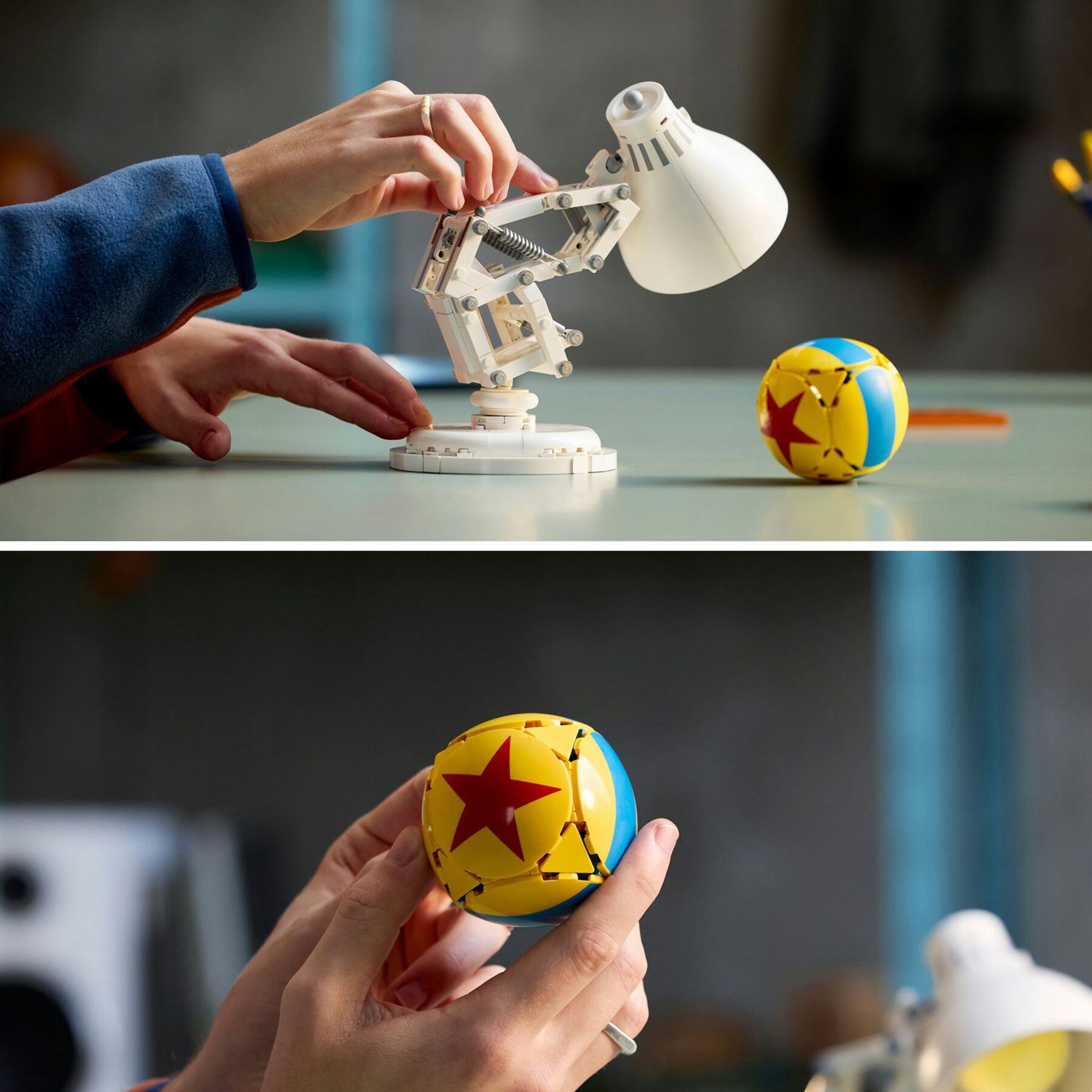 Lego ideas 21357 disney pixar luxo jr. - set adulti, decorazione - Lego