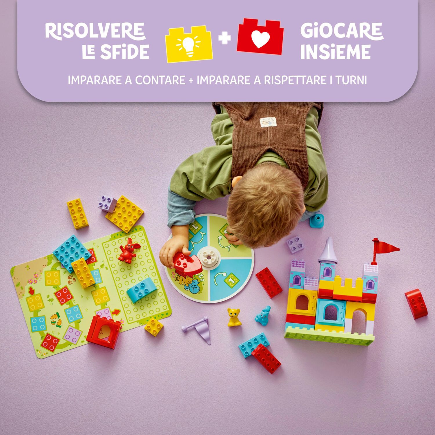 Lego duplo 10450 gioco castello salterello: 3 animali, tavolo 3+ - LEGO DUPLO, Lego
