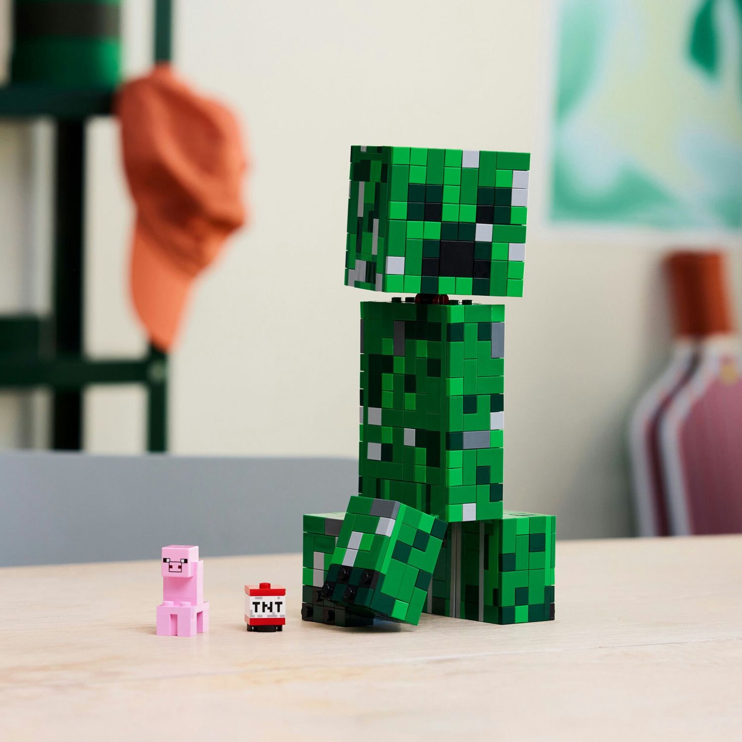 Lego minecraft 21276 creeper: action figure snodabile, segreto 10+ - Lego