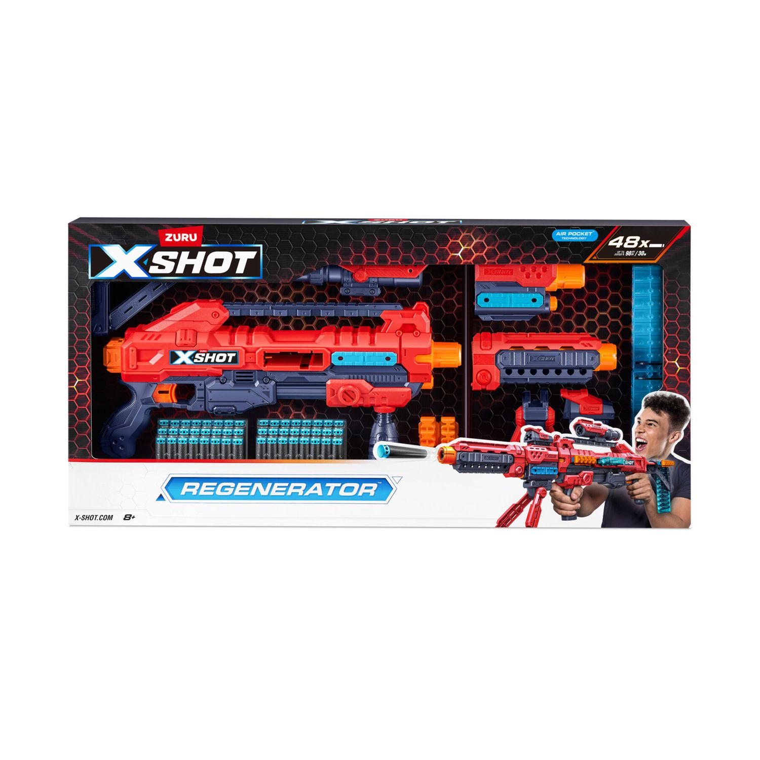 X-shot excel regenerator: blaster giocattolo - X-SHOT