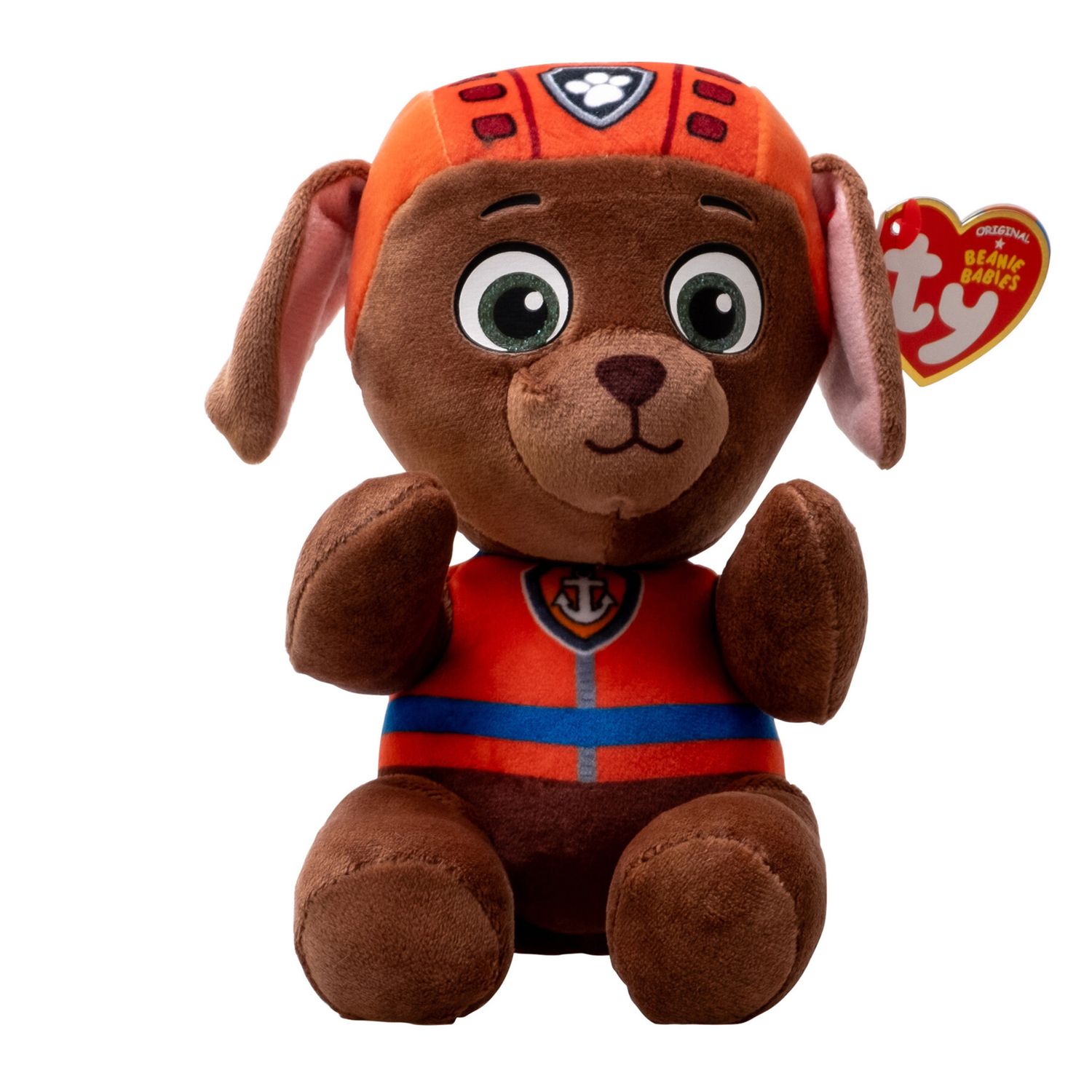 Ty - collezione paw patrol, zuma, tutti gli eroi della squadra dei cuccioli in versione floppy, morbido peluche da collezionare- 20 cm - t44026 - TY, Paw Patrol