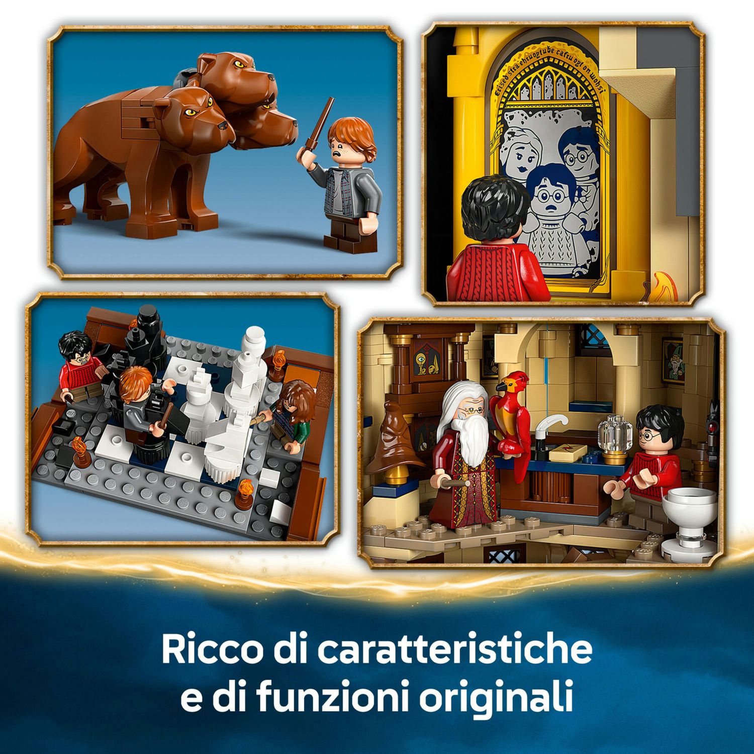 Lego harry potter 76454 hogwarts: torre scalinata, modulare 10+ - LEGO® Harry Potter™, Lego