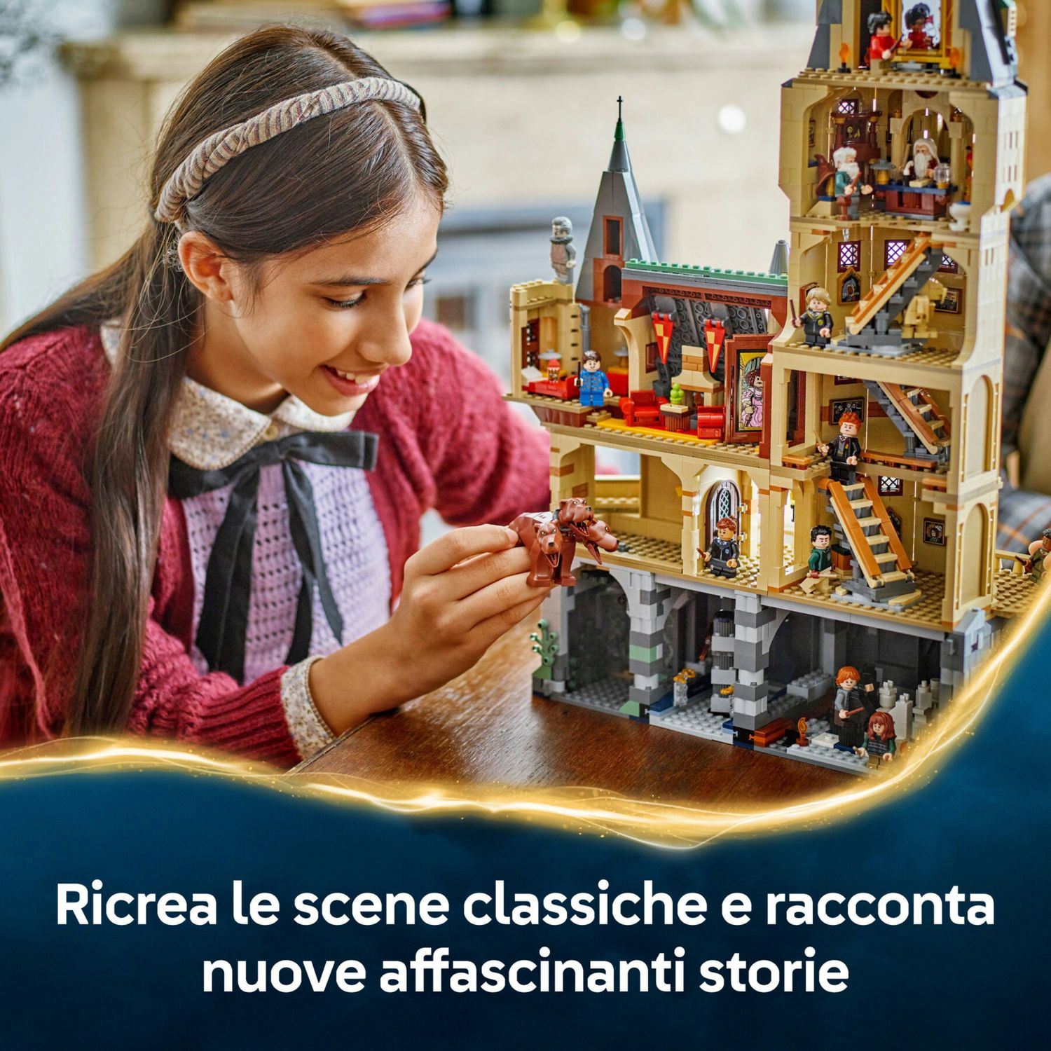 Lego harry potter 76454 hogwarts: torre scalinata, modulare 10+ - LEGO® Harry Potter™, Lego