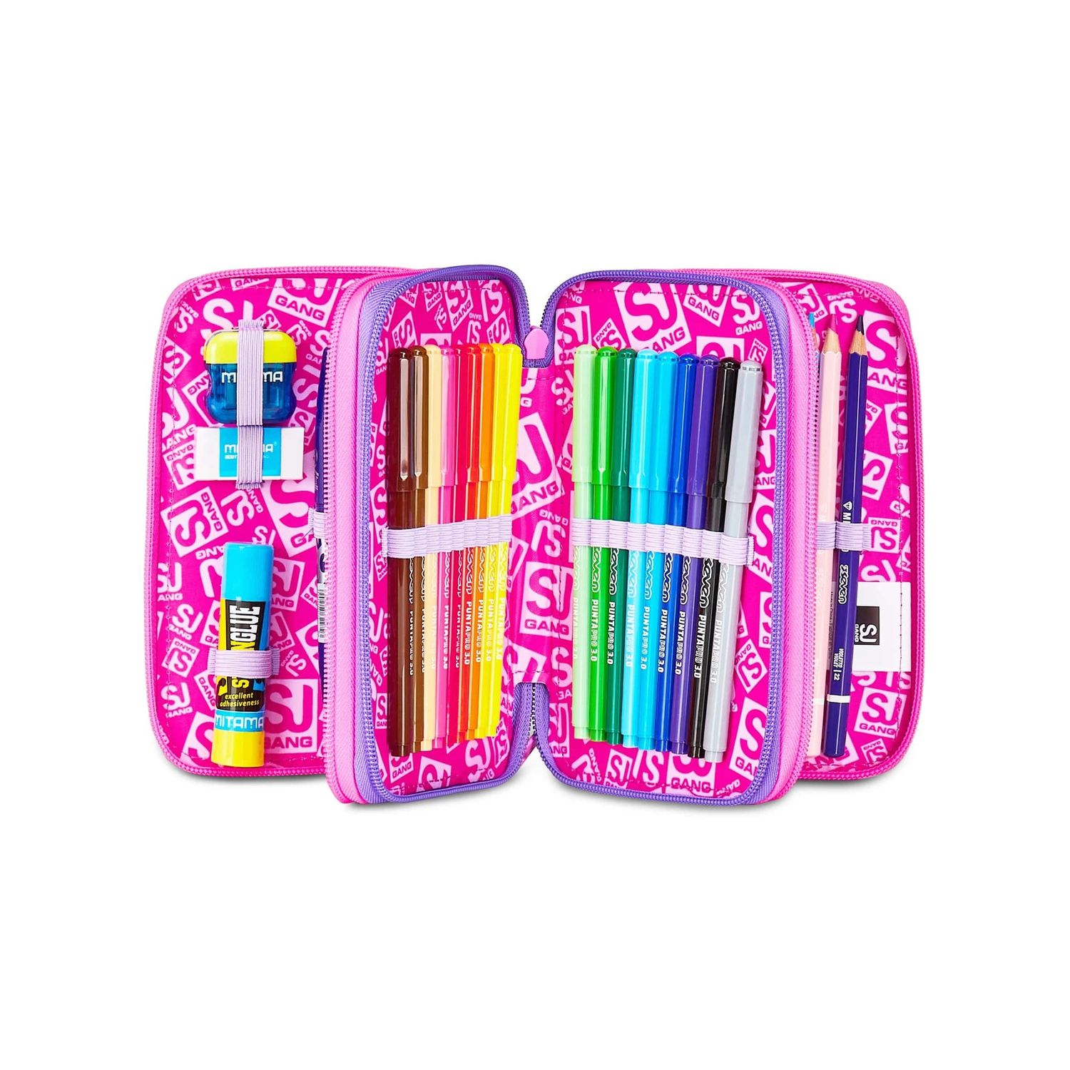 Astuccio 3 zip sj gang tinypatch girl - SEVEN