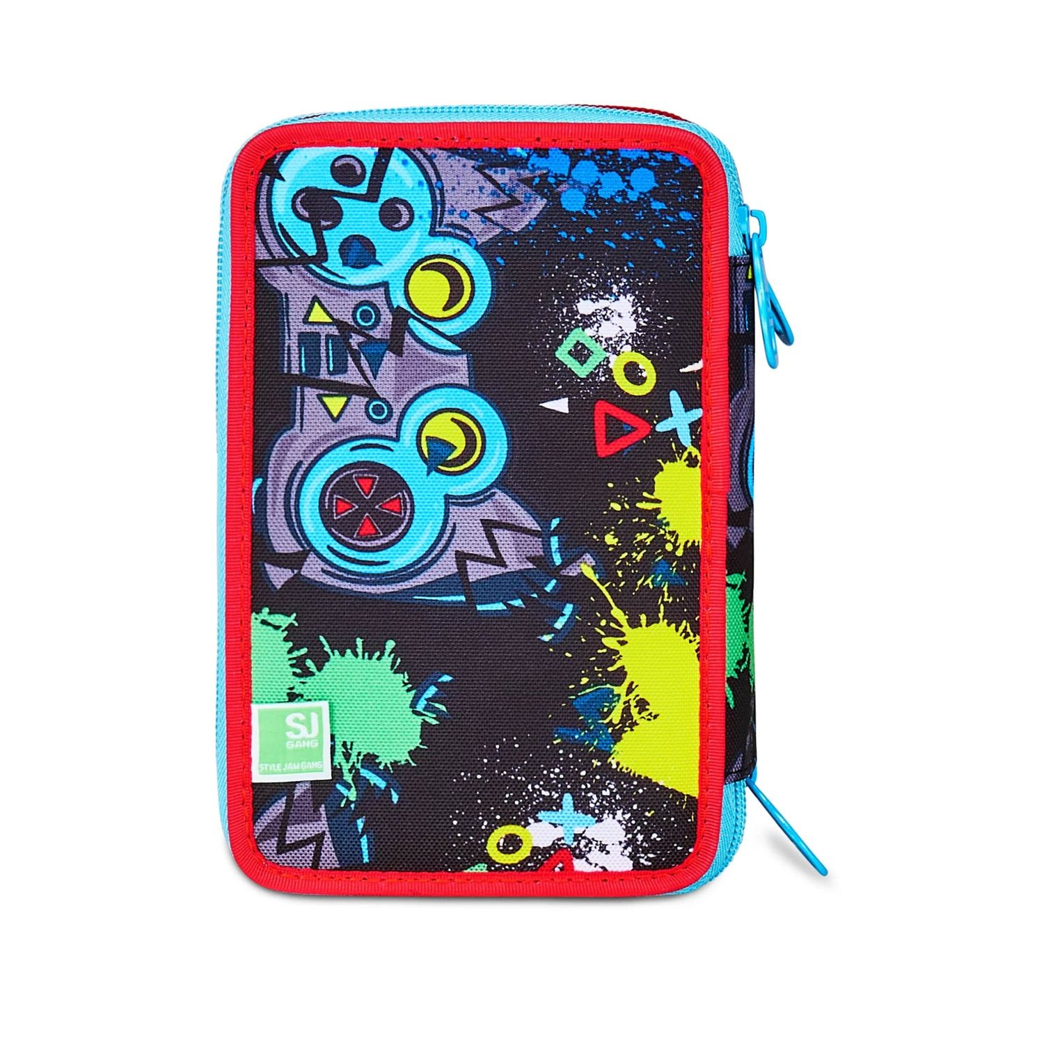 Astuccio 3 zip sj gang game-led boy - SEVEN