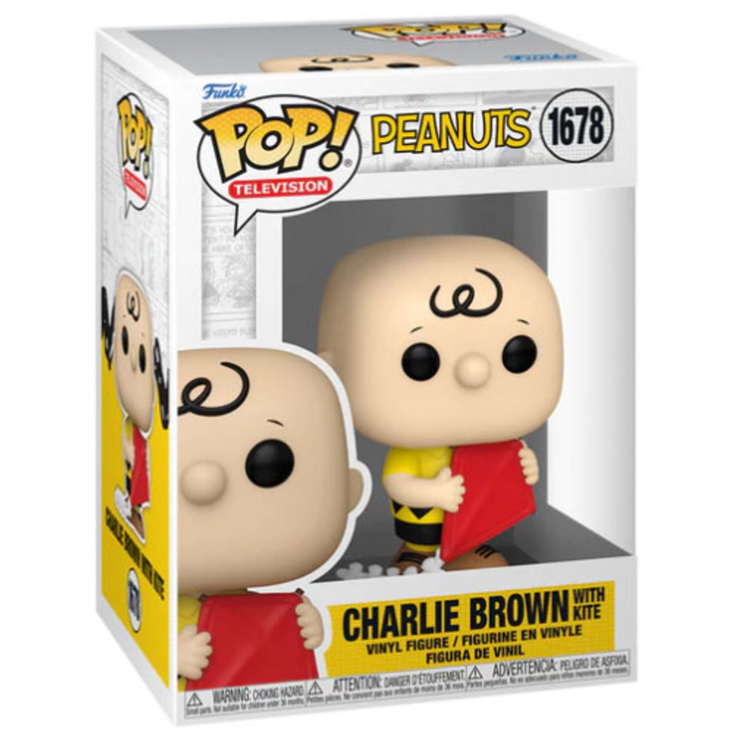 Funko pop - peantus - charlie brown con aquilone - 1678 - PEANUTS