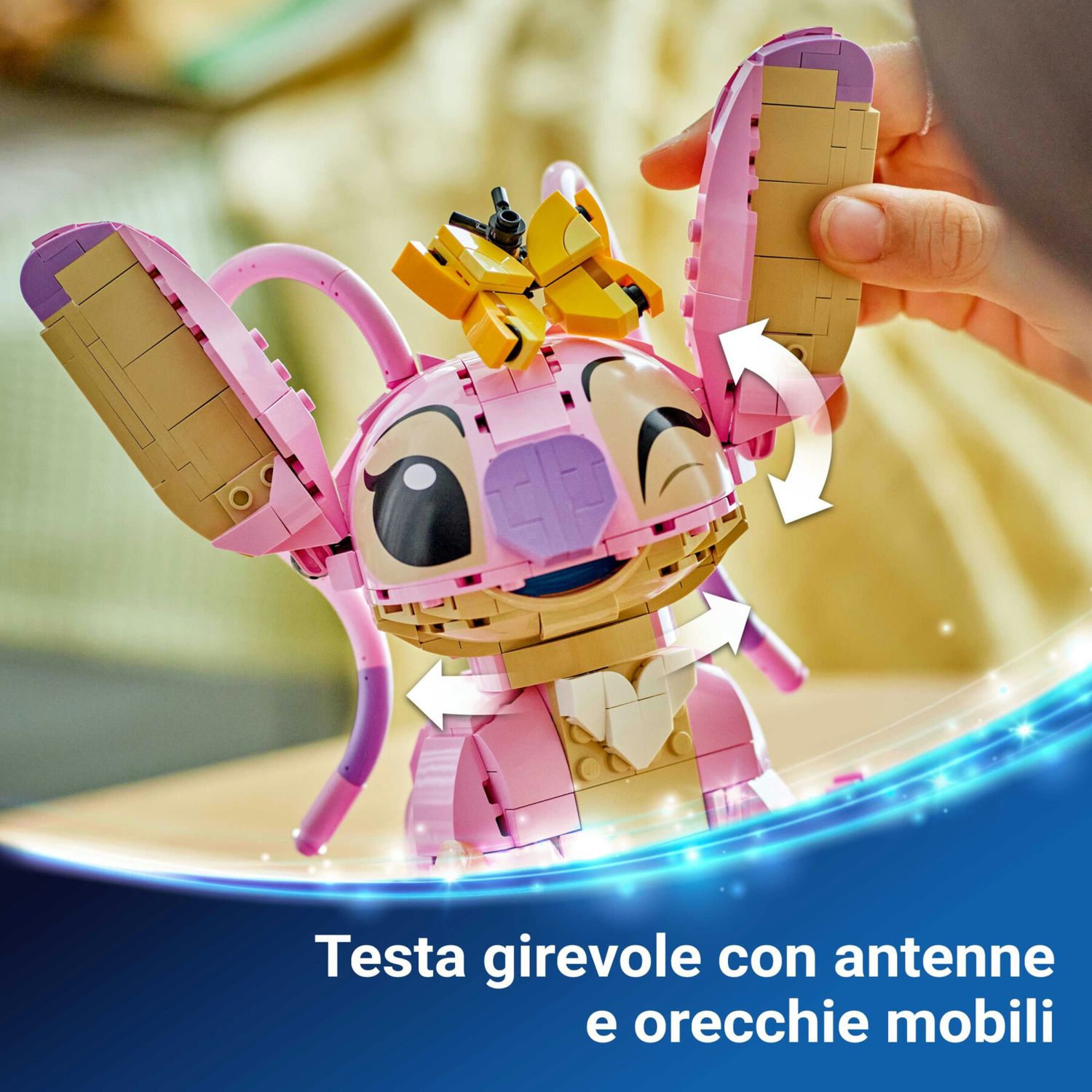 Lego disney 43257 angel lilo & stitch: personaggio, palloncini 9+ - Disney, Lego