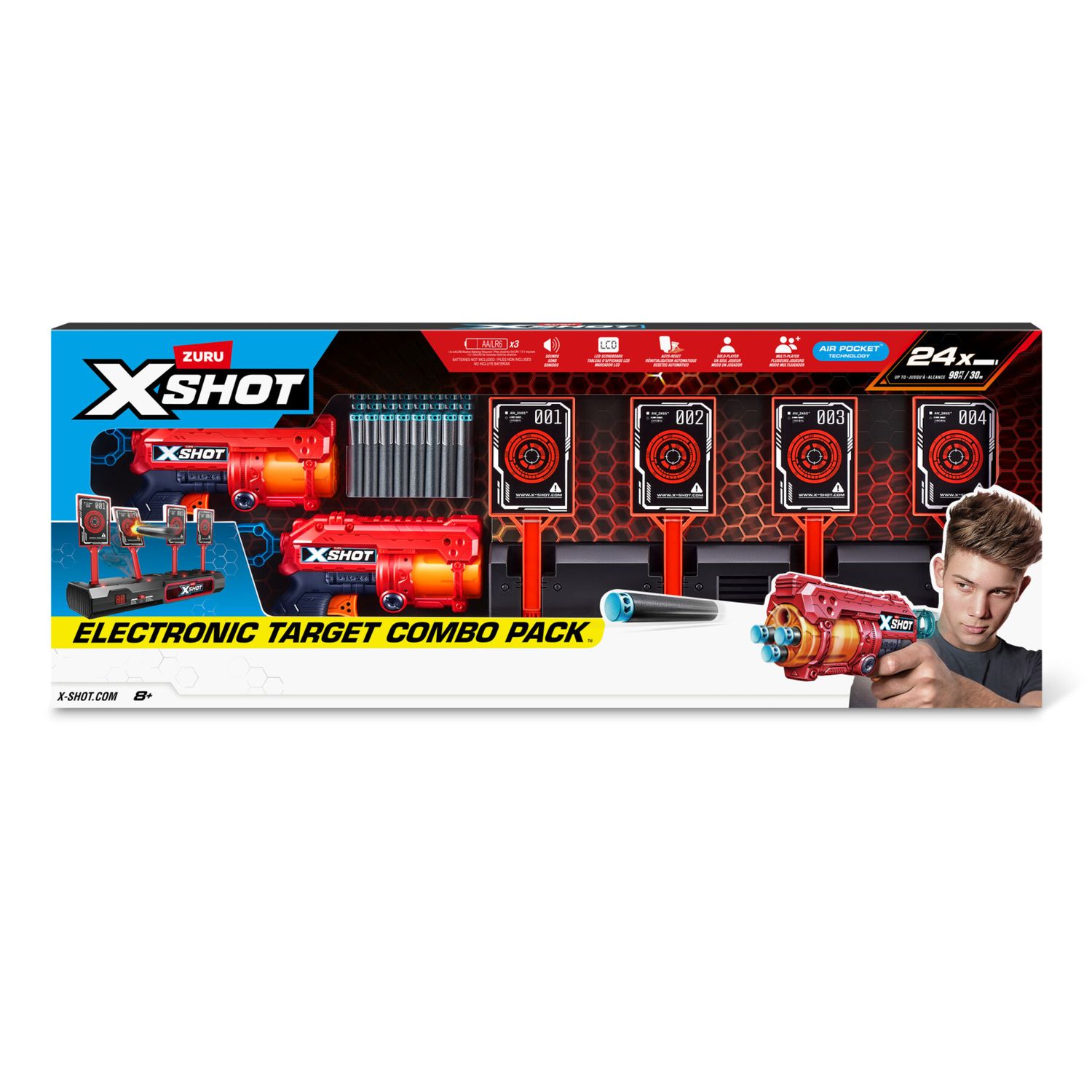 Xshot excel electric target: battle pack elettronico - X-SHOT